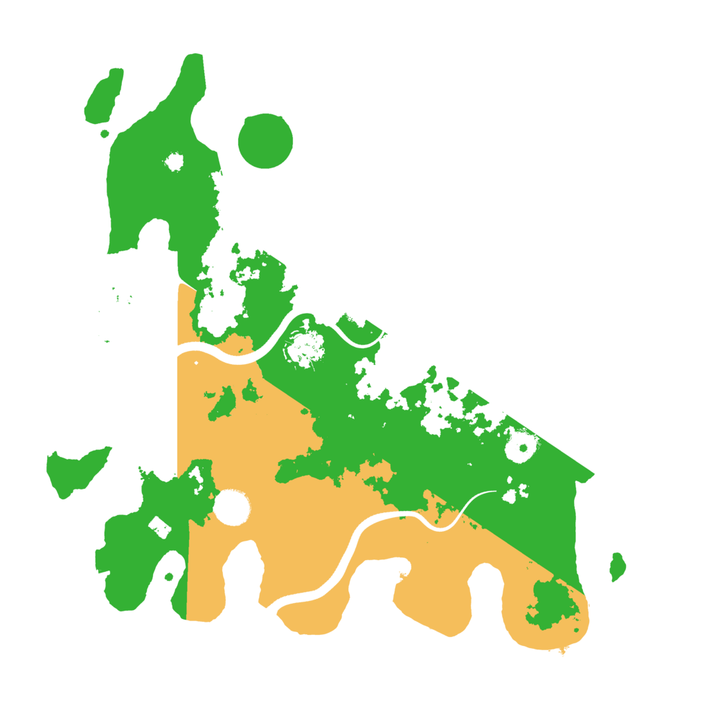 Biome Rust Map: Procedural Map, Size: 3500, Seed: 1144276107