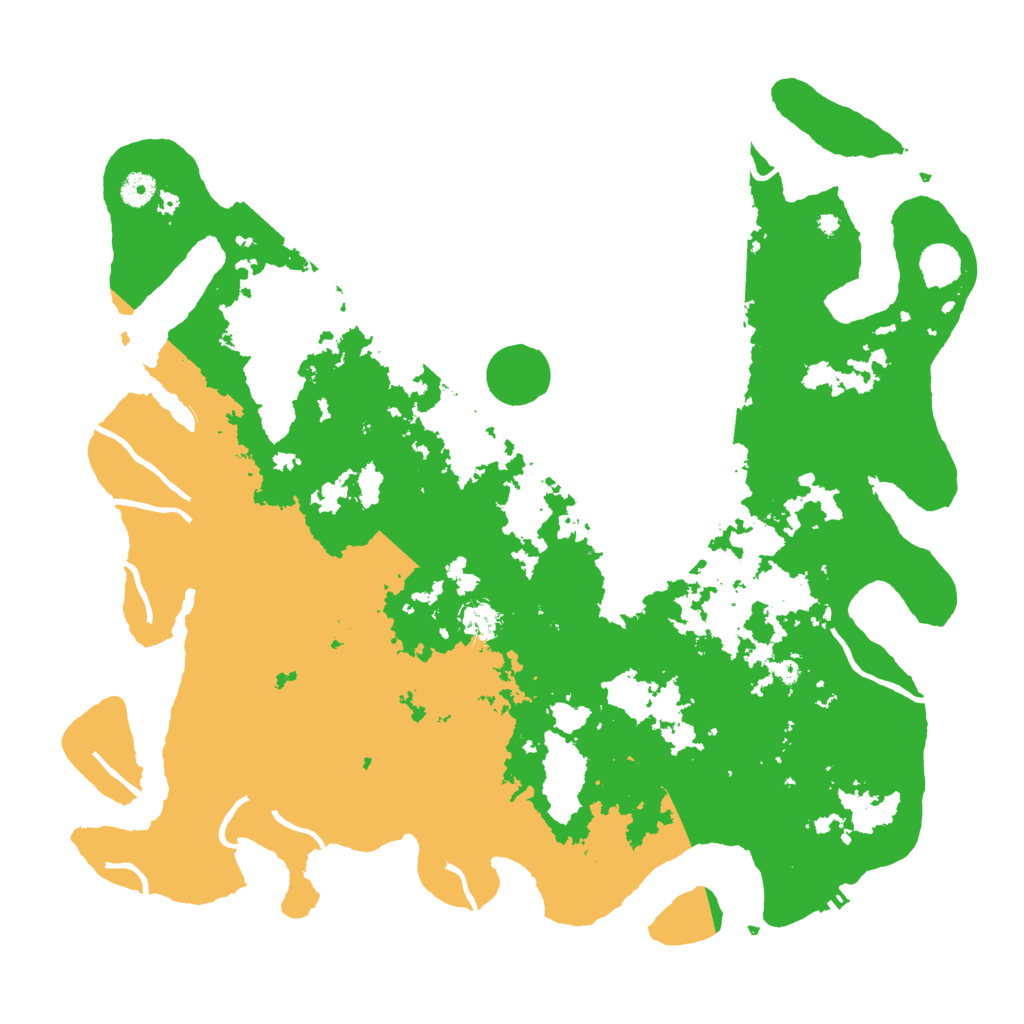 Biome Rust Map: Procedural Map, Size: 4500, Seed: 78787