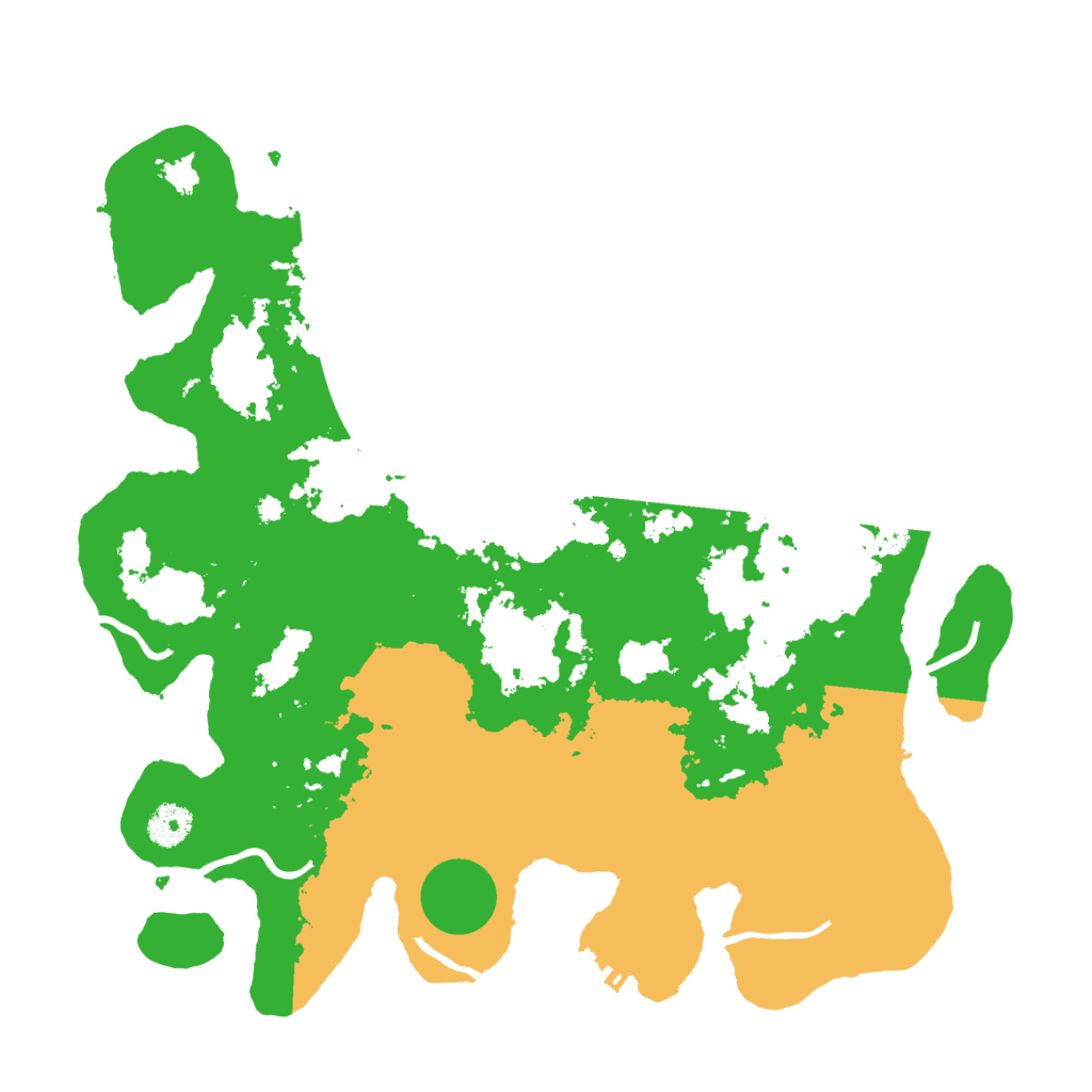 Biome Rust Map: Procedural Map, Size: 3800, Seed: 23211212