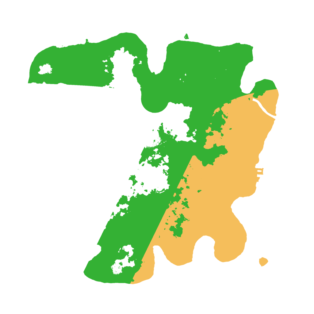 Biome Rust Map: Procedural Map, Size: 3000, Seed: 18600