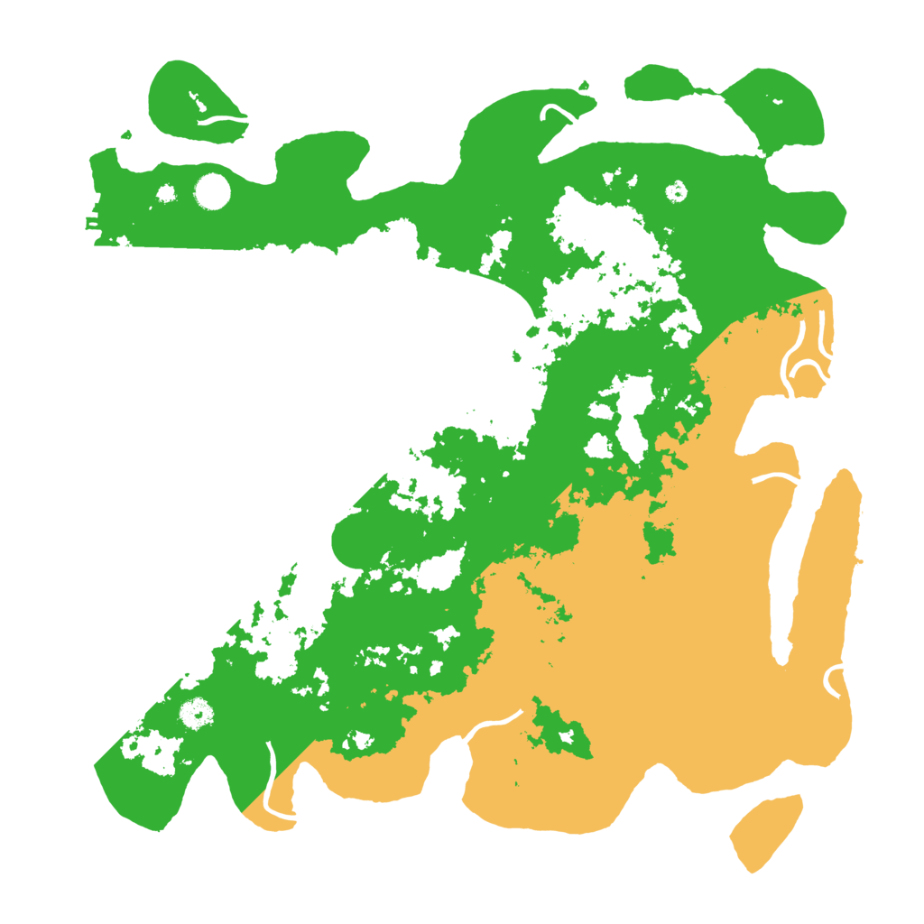 Biome Rust Map: Procedural Map, Size: 4500, Seed: 1005954564