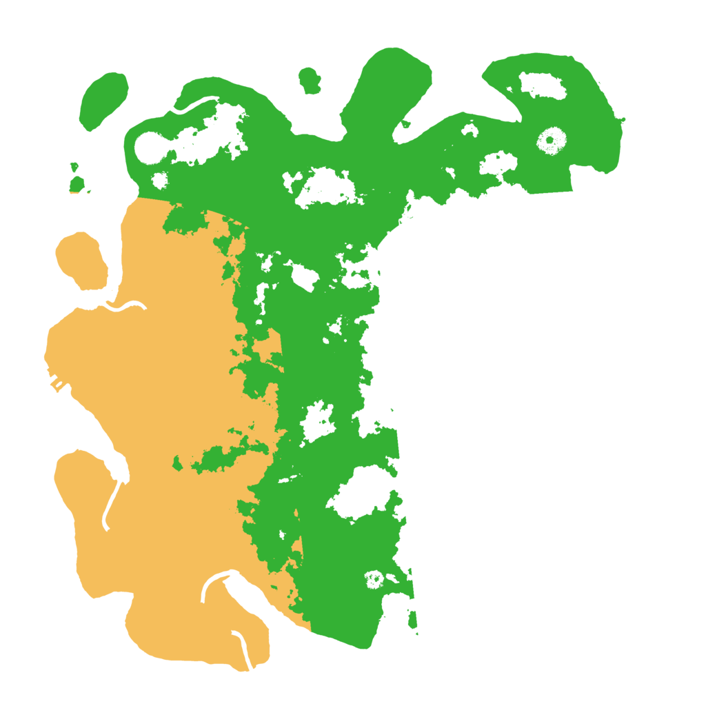 Biome Rust Map: Procedural Map, Size: 3850, Seed: 43564000