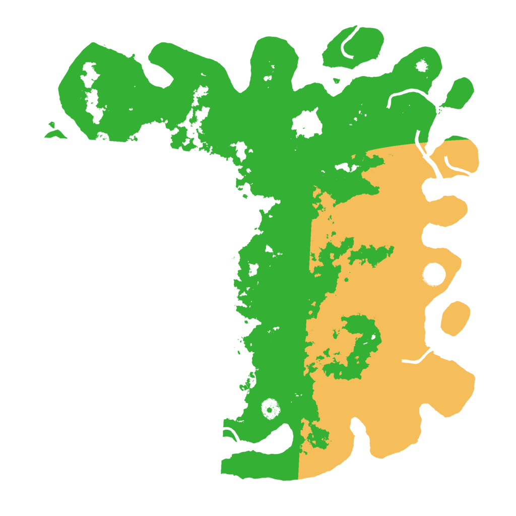 Biome Rust Map: Procedural Map, Size: 4000, Seed: 28580