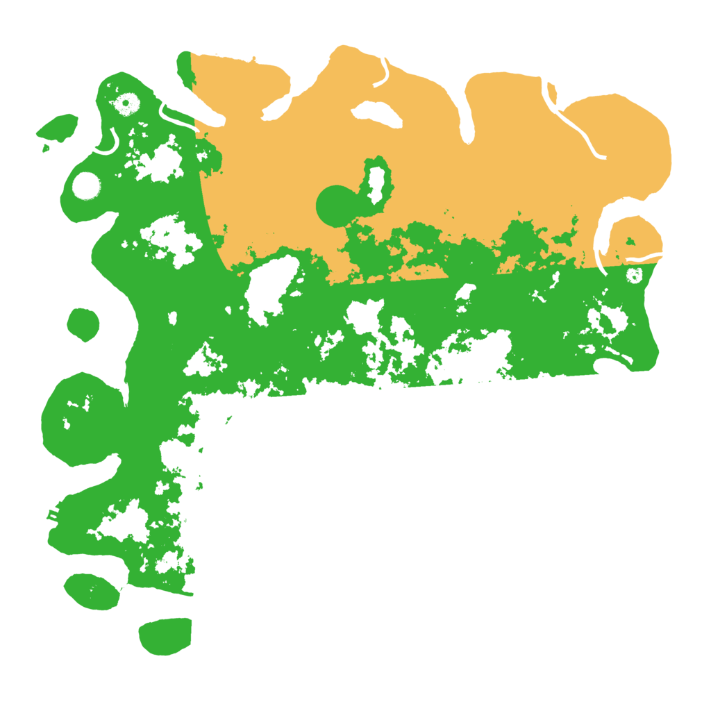 Biome Rust Map: Procedural Map, Size: 4500, Seed: 1950185874