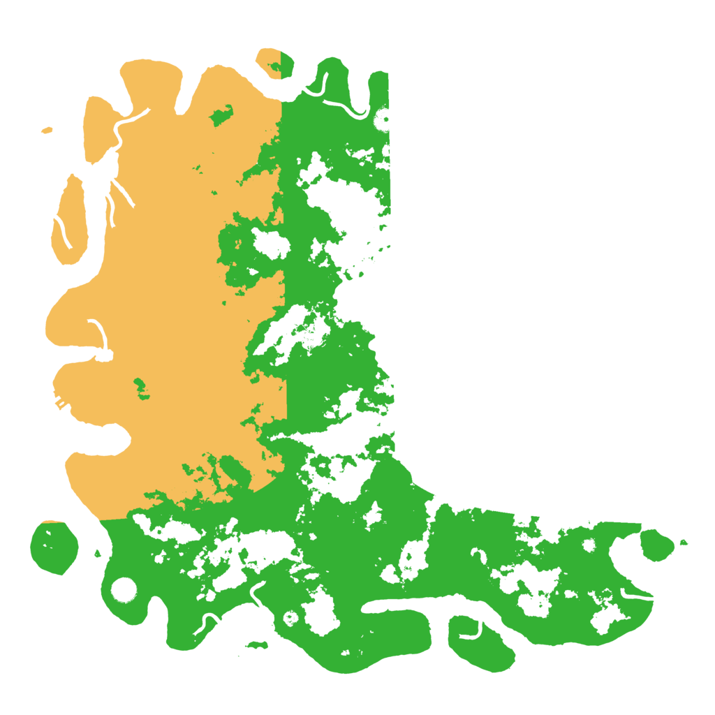 Biome Rust Map: Procedural Map, Size: 5000, Seed: 794250183