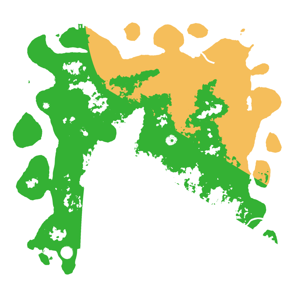 Biome Rust Map: Procedural Map, Size: 4250, Seed: 12399