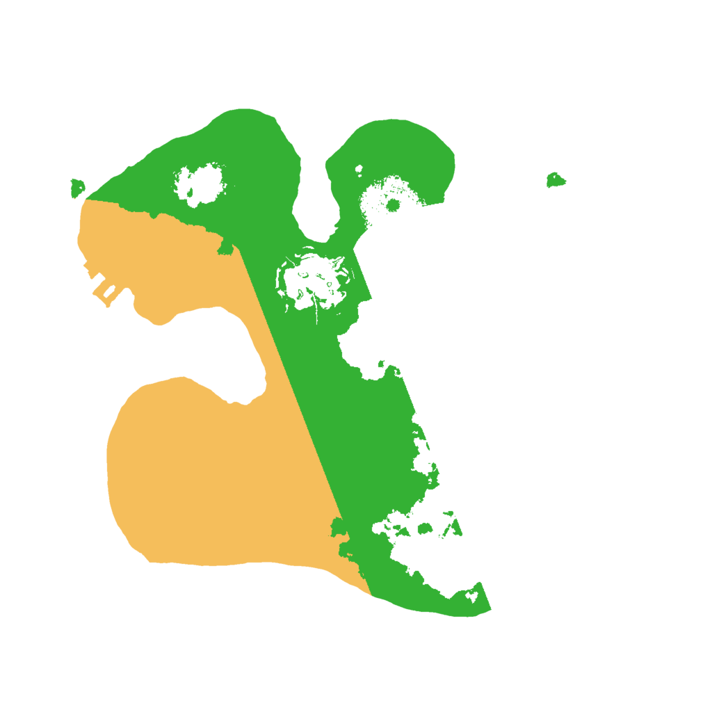 Biome Rust Map: Procedural Map, Size: 2000, Seed: 884698183