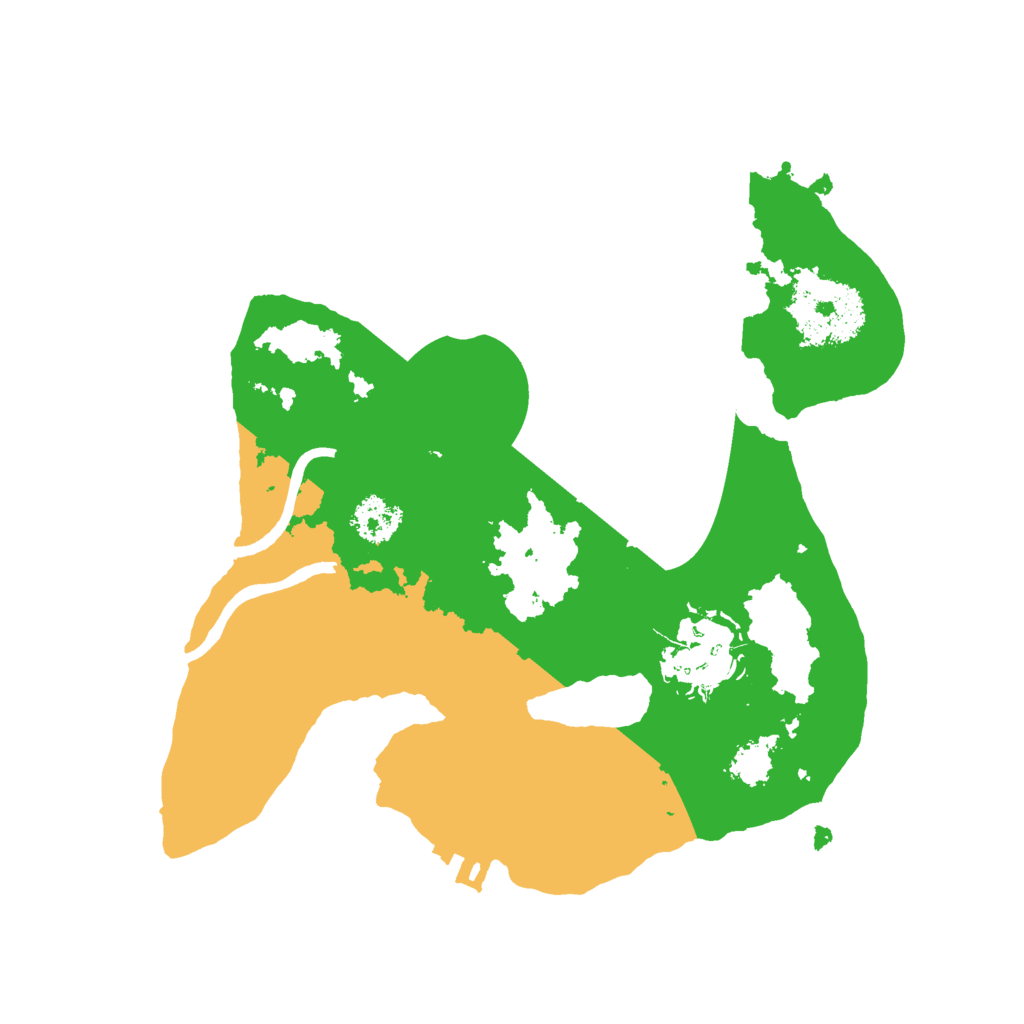 Biome Rust Map: Procedural Map, Size: 2250, Seed: 54242681