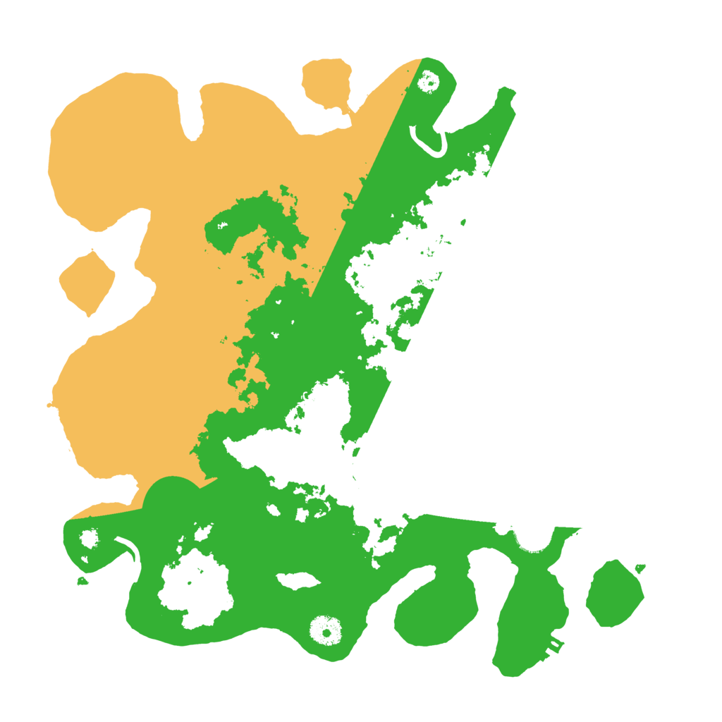 Biome Rust Map: Procedural Map, Size: 3500, Seed: 1429435337