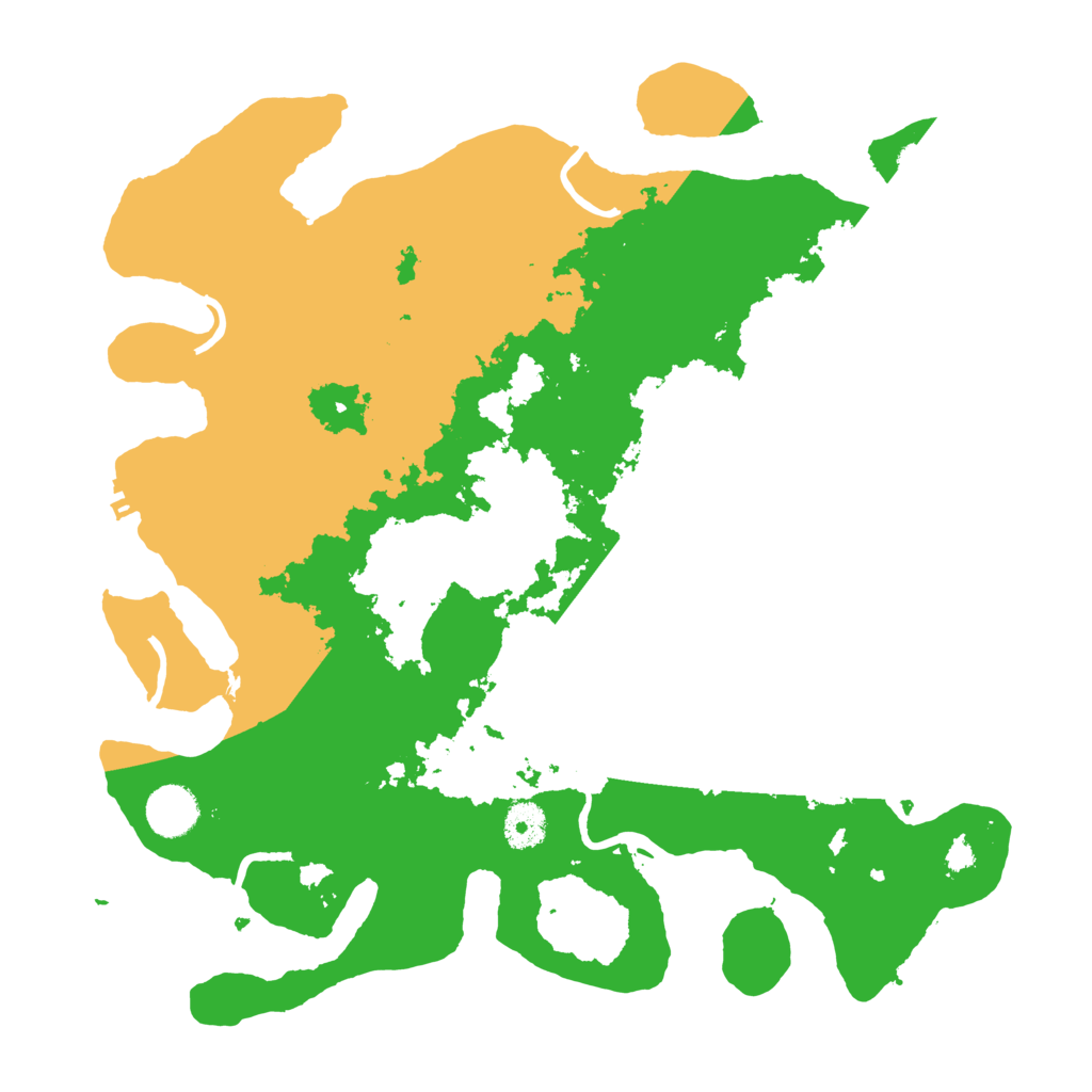 Biome Rust Map: Procedural Map, Size: 3700, Seed: 1788627936