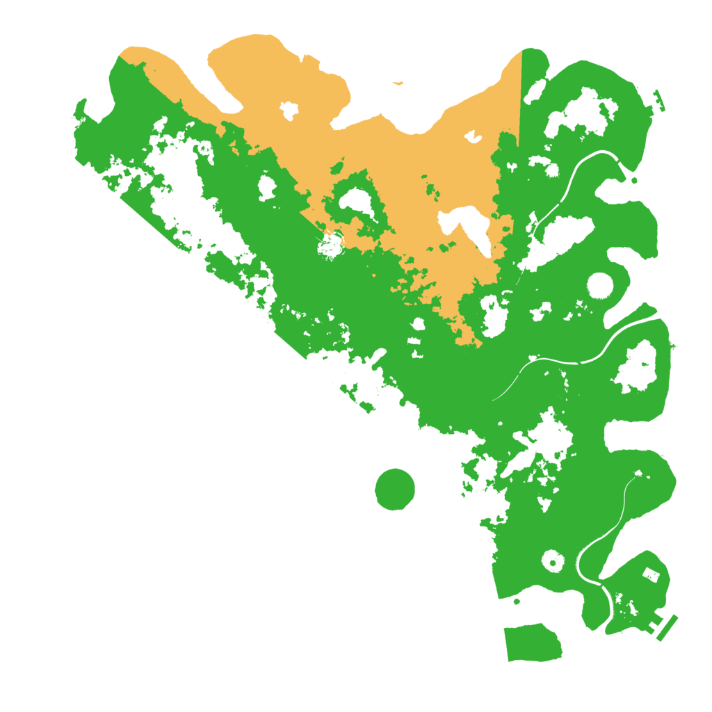 Biome Rust Map: Procedural Map, Size: 4800, Seed: 908585181