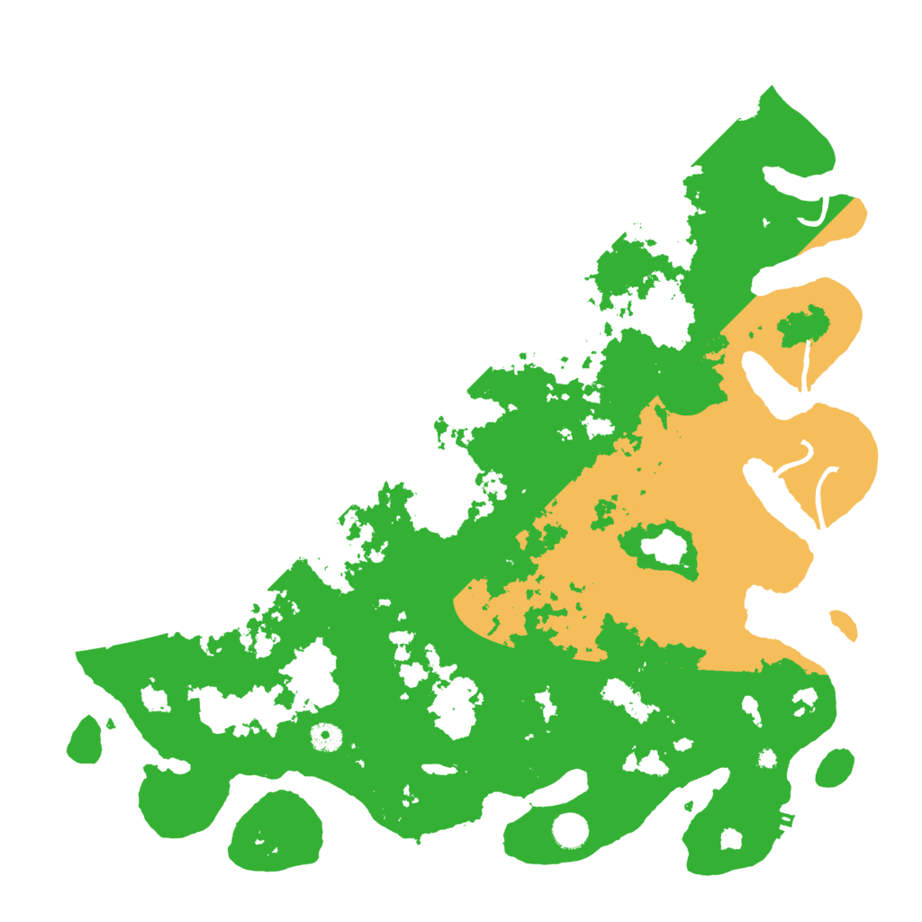 Biome Rust Map: Procedural Map, Size: 4500, Seed: 1205160727