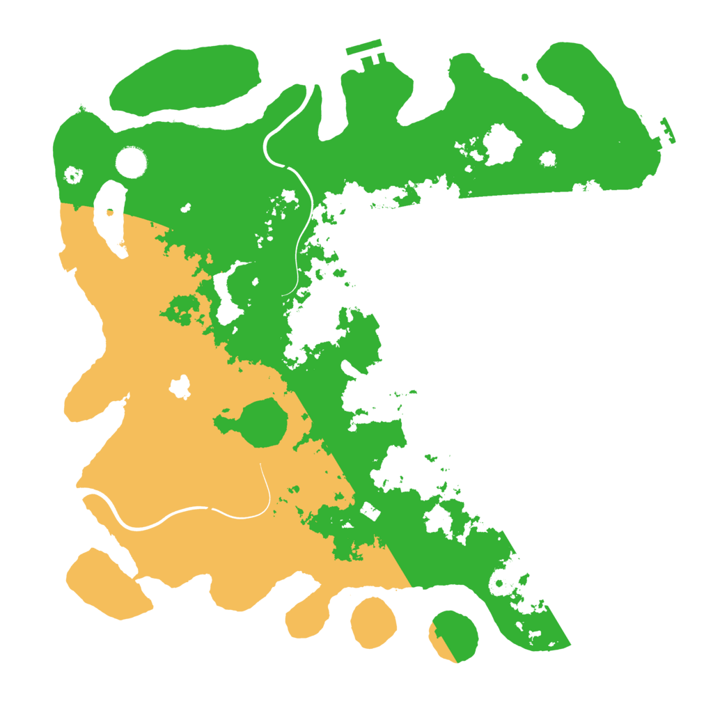 Biome Rust Map: Procedural Map, Size: 4000, Seed: 9684649