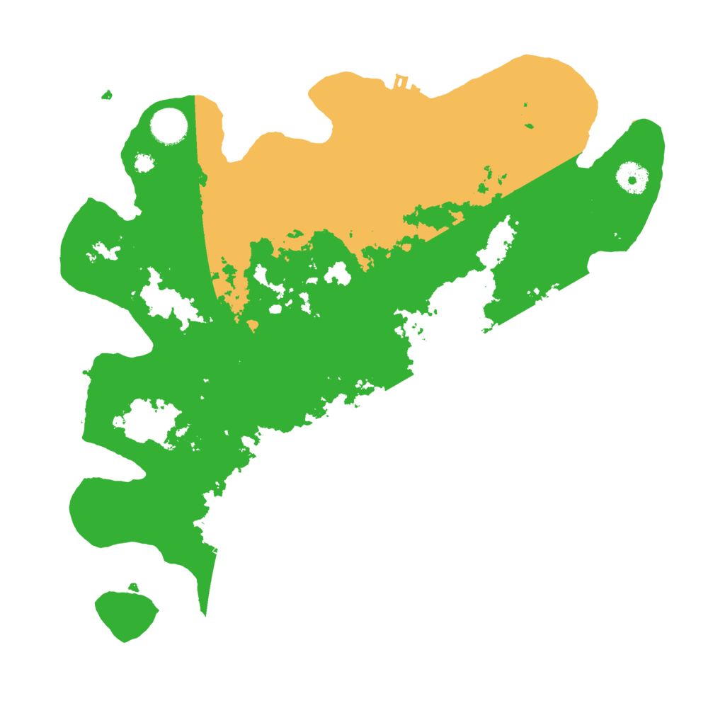 Biome Rust Map: Procedural Map, Size: 3500, Seed: 201835202