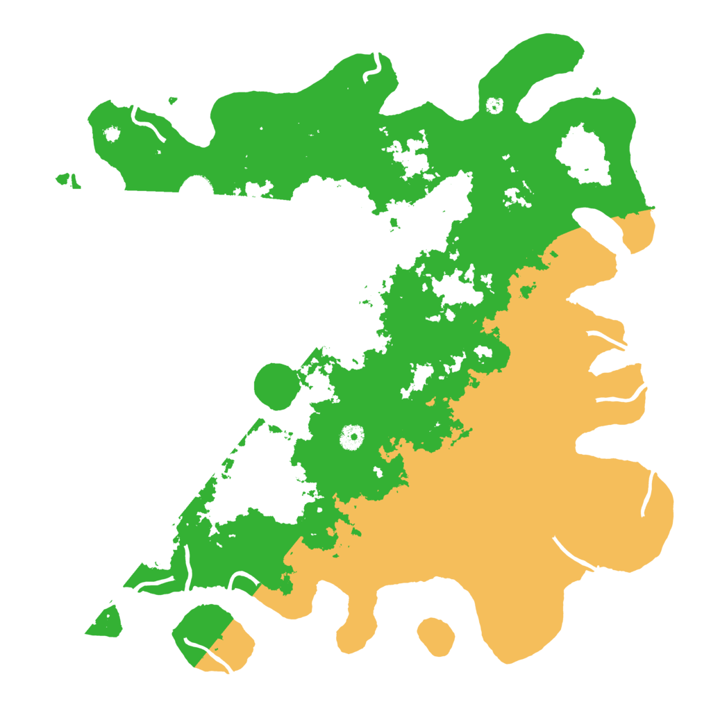 Biome Rust Map: Procedural Map, Size: 4250, Seed: 1050091661