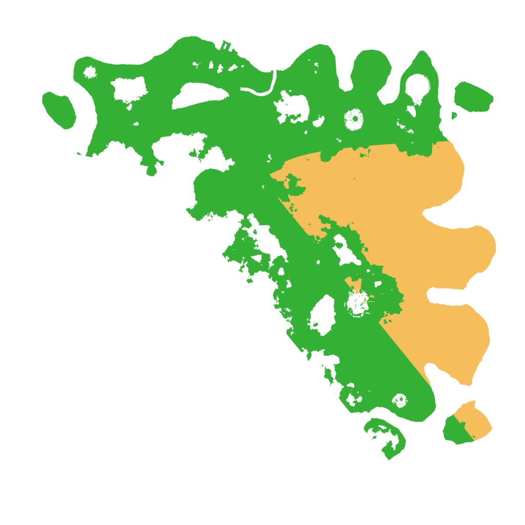 Biome Rust Map: Procedural Map, Size: 3850, Seed: 2004753364