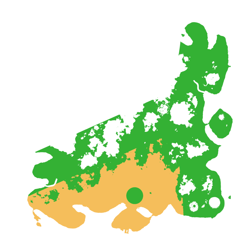 Biome Rust Map: Procedural Map, Size: 3950, Seed: 1523371800