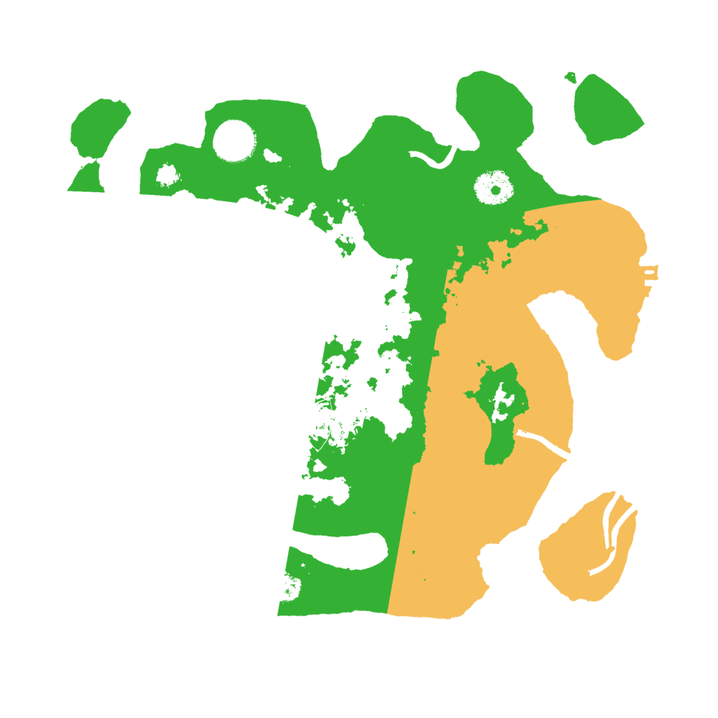 Biome Rust Map: Procedural Map, Size: 3000, Seed: 1415826849