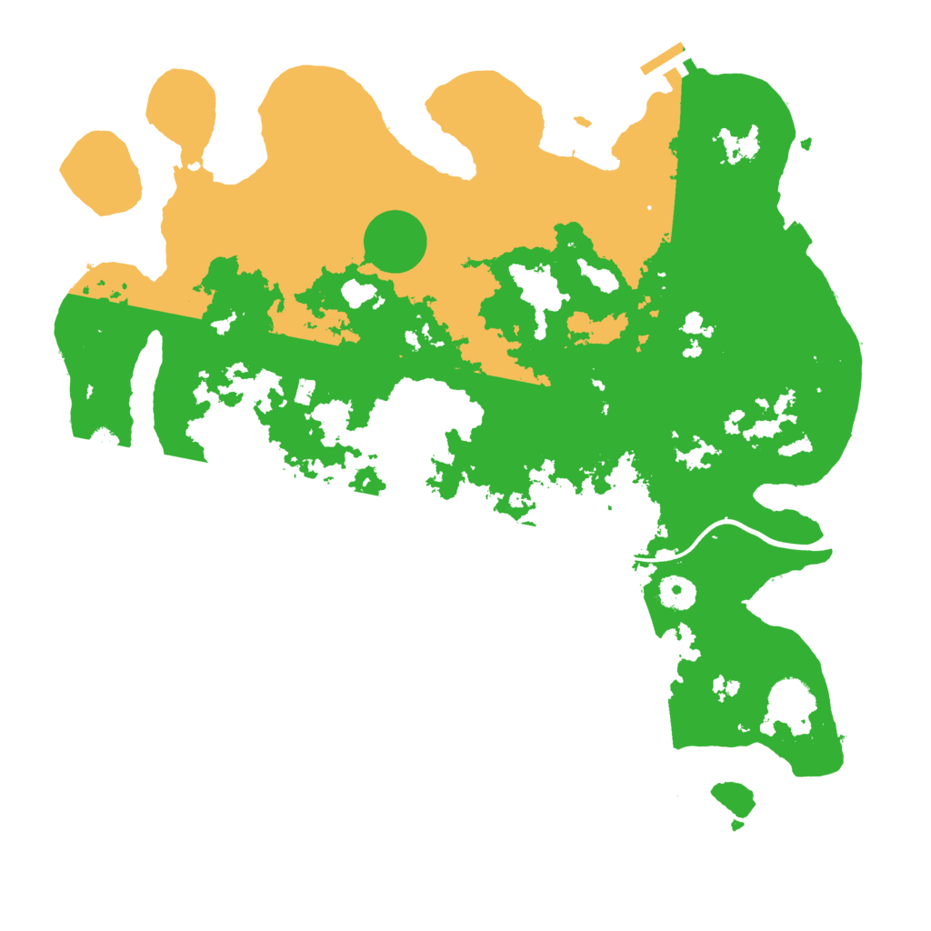 Biome Rust Map: Procedural Map, Size: 3900, Seed: 6738