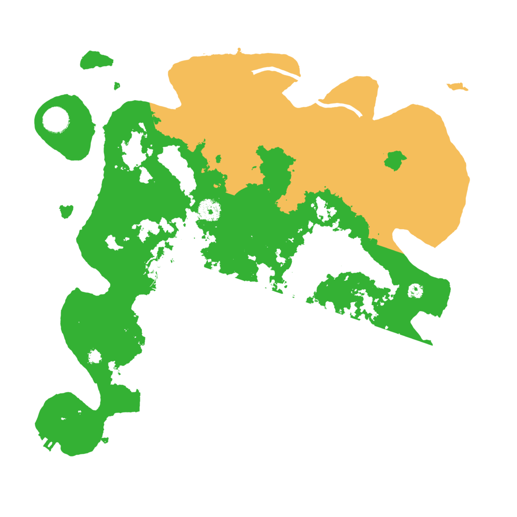 Biome Rust Map: Procedural Map, Size: 3500, Seed: 1531687483