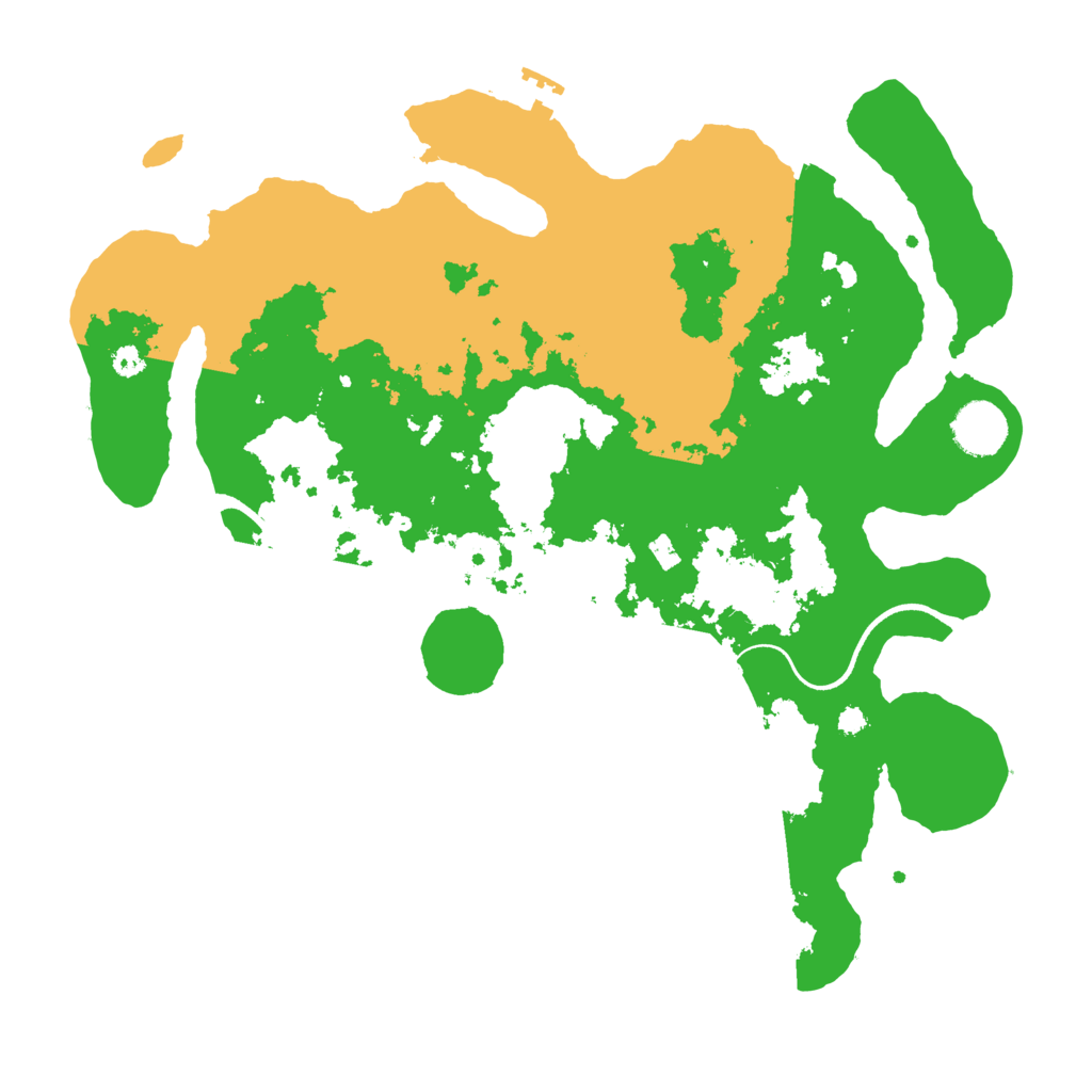 Biome Rust Map: Procedural Map, Size: 3550, Seed: 6738