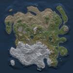 Thumbnail Rust Map: Procedural Map, Size: 3550, Seed: 6738, 14 Monuments