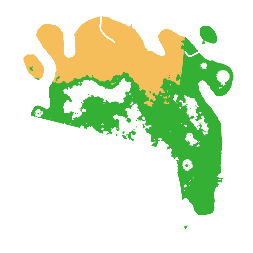 Biome Rust Map: Procedural Map, Size: 3500, Seed: 1592445565