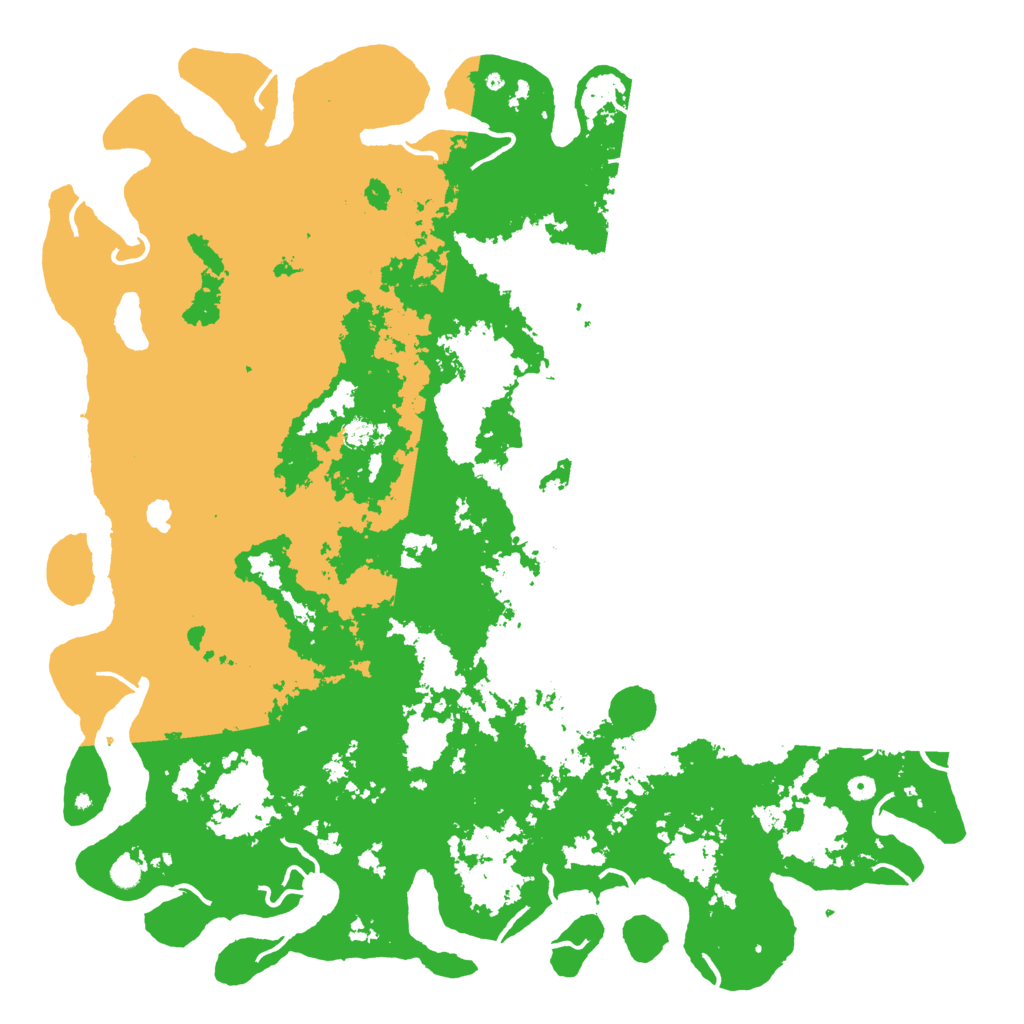 Biome Rust Map: Procedural Map, Size: 6000, Seed: 20074