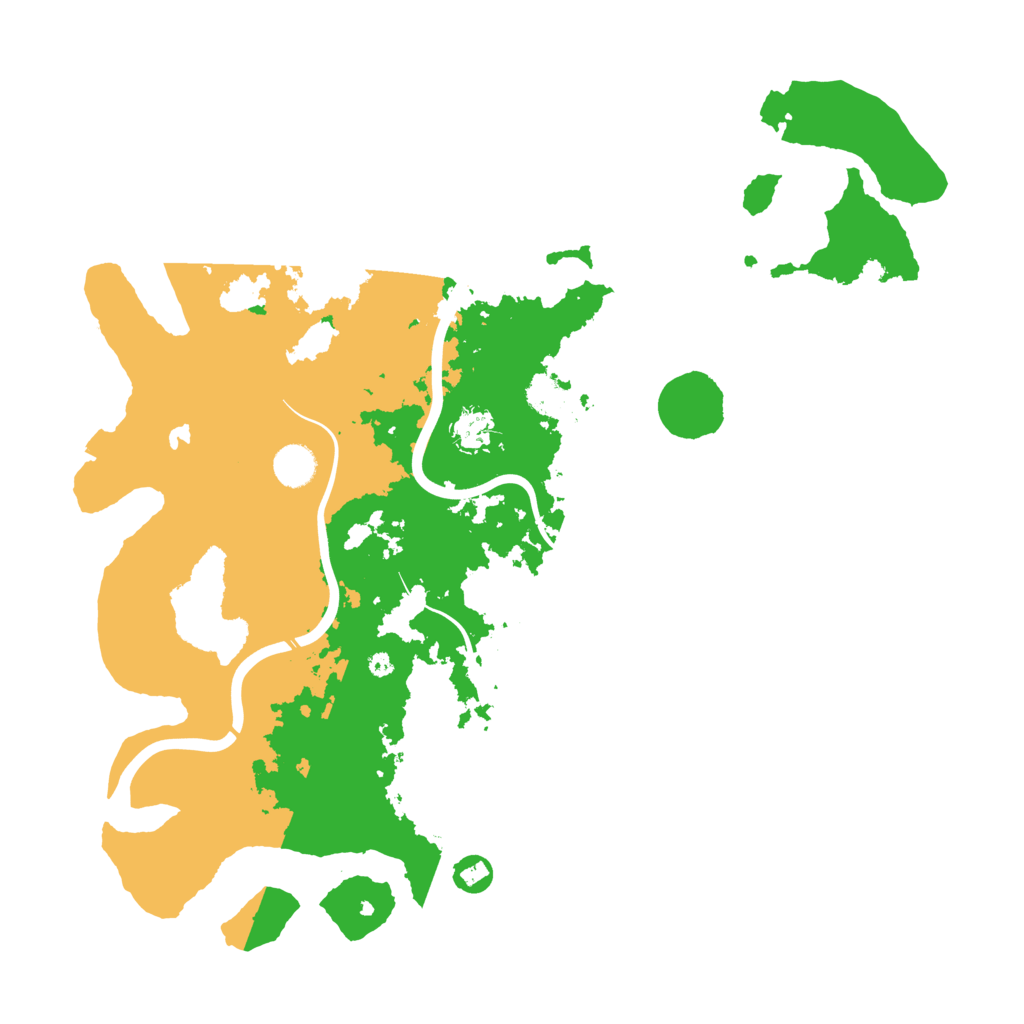 Biome Rust Map: Procedural Map, Size: 4250, Seed: 6688943