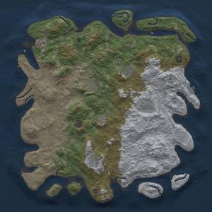 Thumbnail Rust Map: Procedural Map, Size: 4250, Seed: 6688943, 18 Monuments