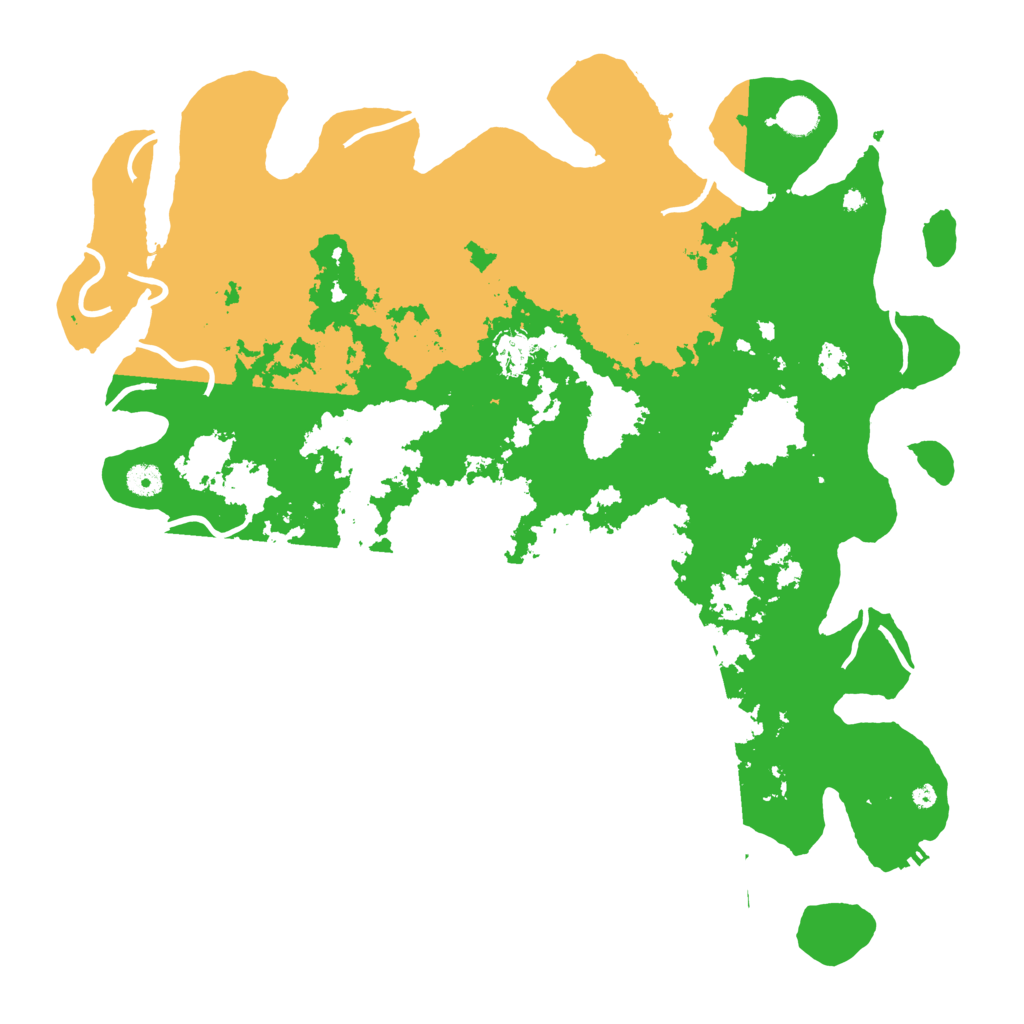 Biome Rust Map: Procedural Map, Size: 4500, Seed: 1938507095