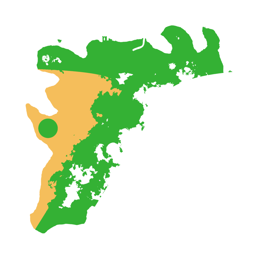 Biome Rust Map: Procedural Map, Size: 3500, Seed: 1860532364