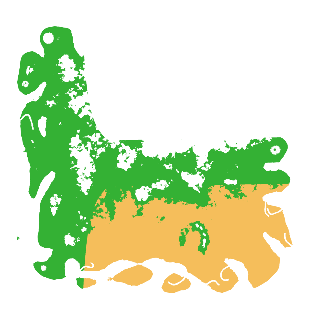 Biome Rust Map: Procedural Map, Size: 5000, Seed: 18351