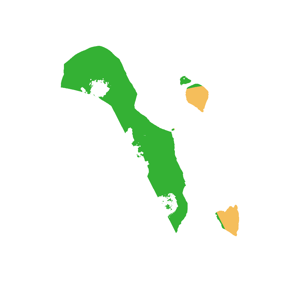 Biome Rust Map: Procedural Map, Size: 1500, Seed: 990157192