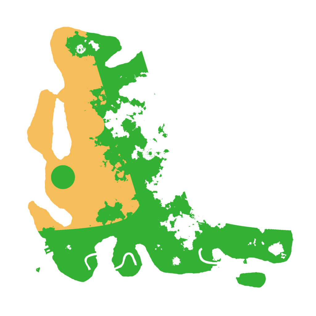 Biome Rust Map: Procedural Map, Size: 3500, Seed: 1954906720