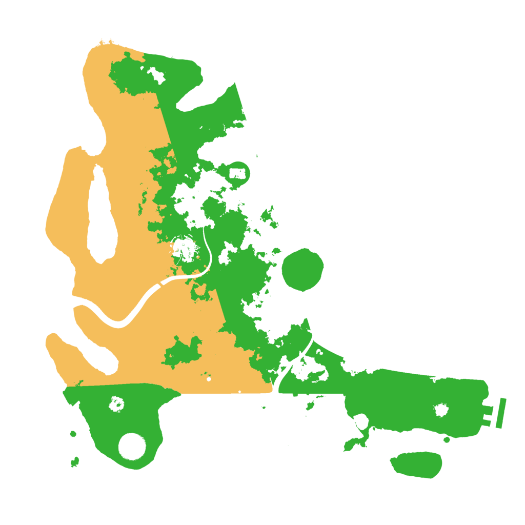 Biome Rust Map: Procedural Map, Size: 3500, Seed: 1954906720