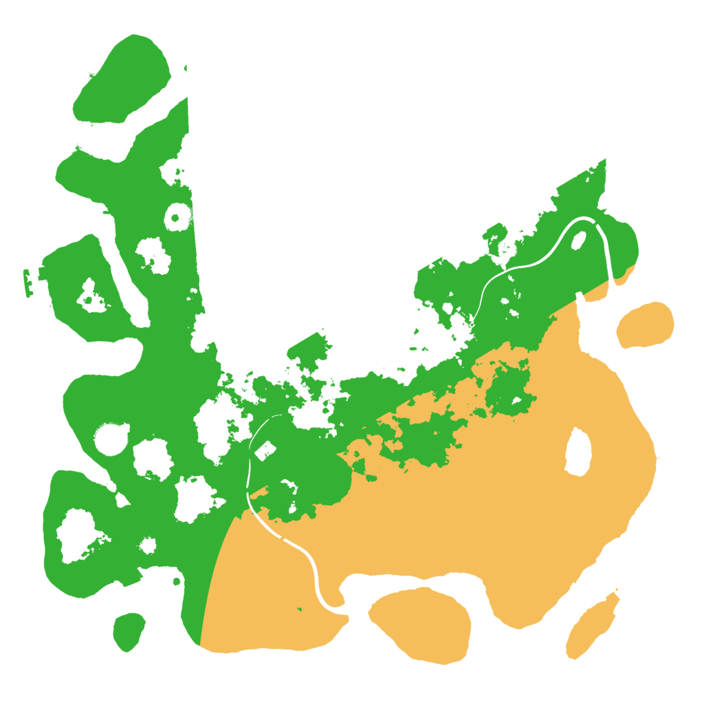 Biome Rust Map: Procedural Map, Size: 3800, Seed: 108117972