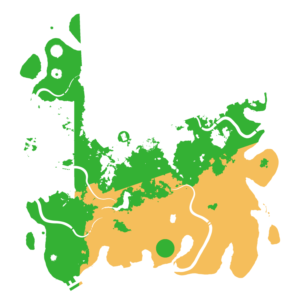 Biome Rust Map: Procedural Map, Size: 4250, Seed: 938687586