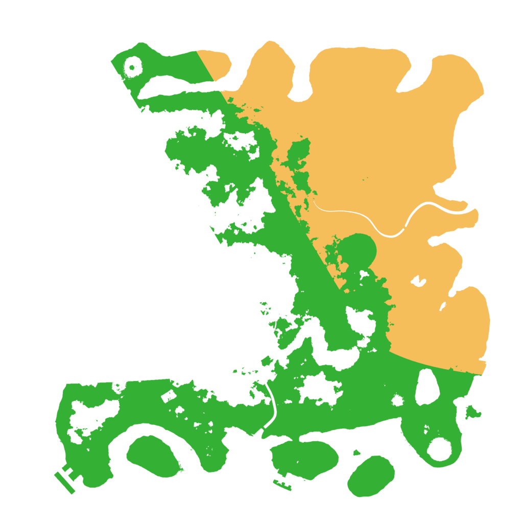 Biome Rust Map: Procedural Map, Size: 4000, Seed: 1522798764