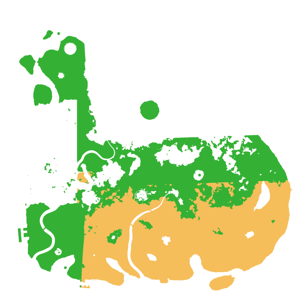 Biome Rust Map: Procedural Map, Size: 4500, Seed: 1468917458