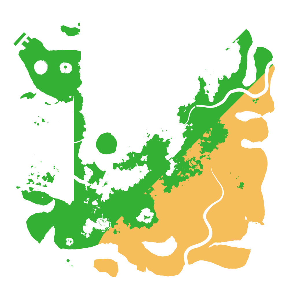 Biome Rust Map: Procedural Map, Size: 3800, Seed: 968632429