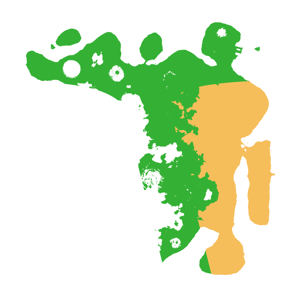 Biome Rust Map: Procedural Map, Size: 3000, Seed: 405028215