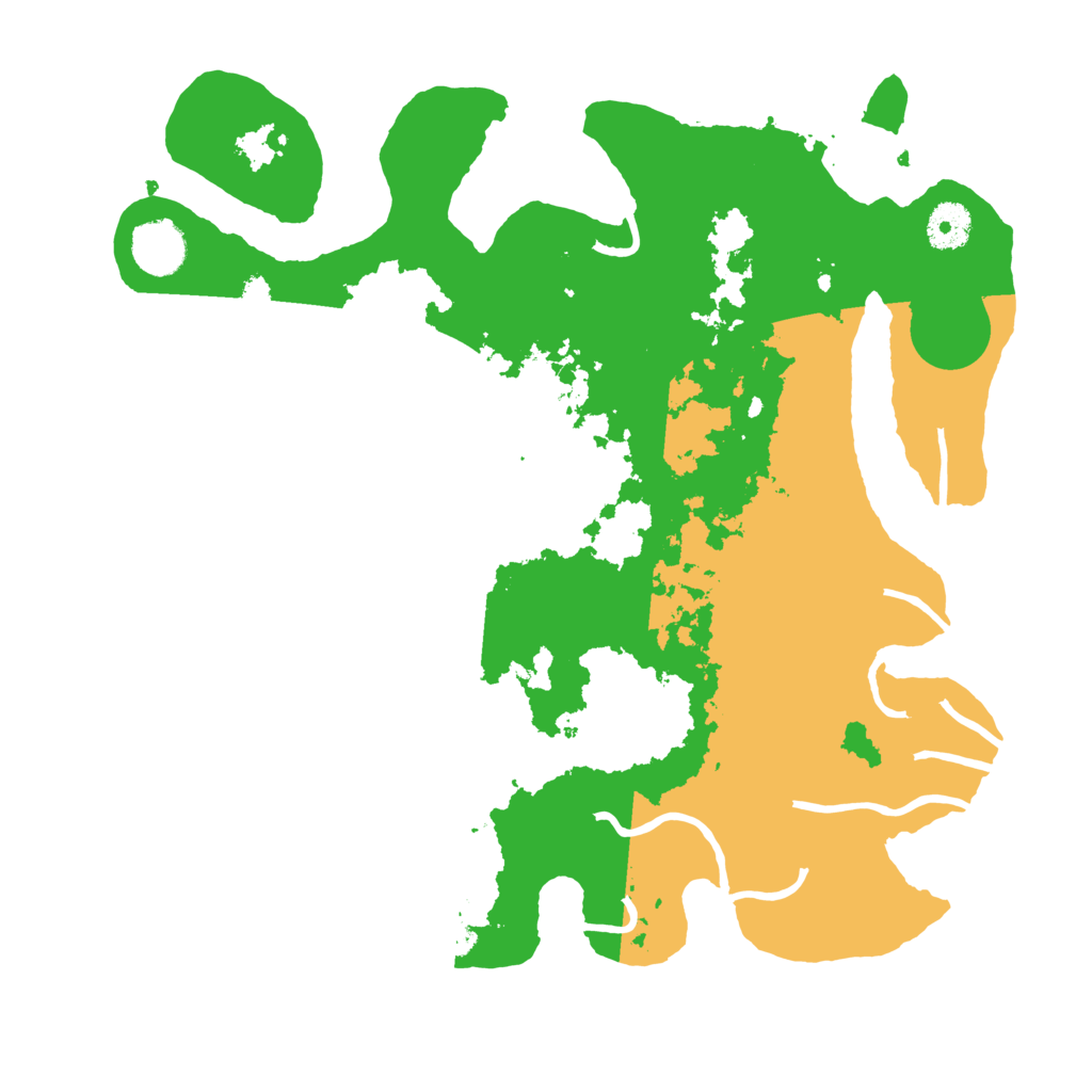 Biome Rust Map: Procedural Map, Size: 3600, Seed: 2400