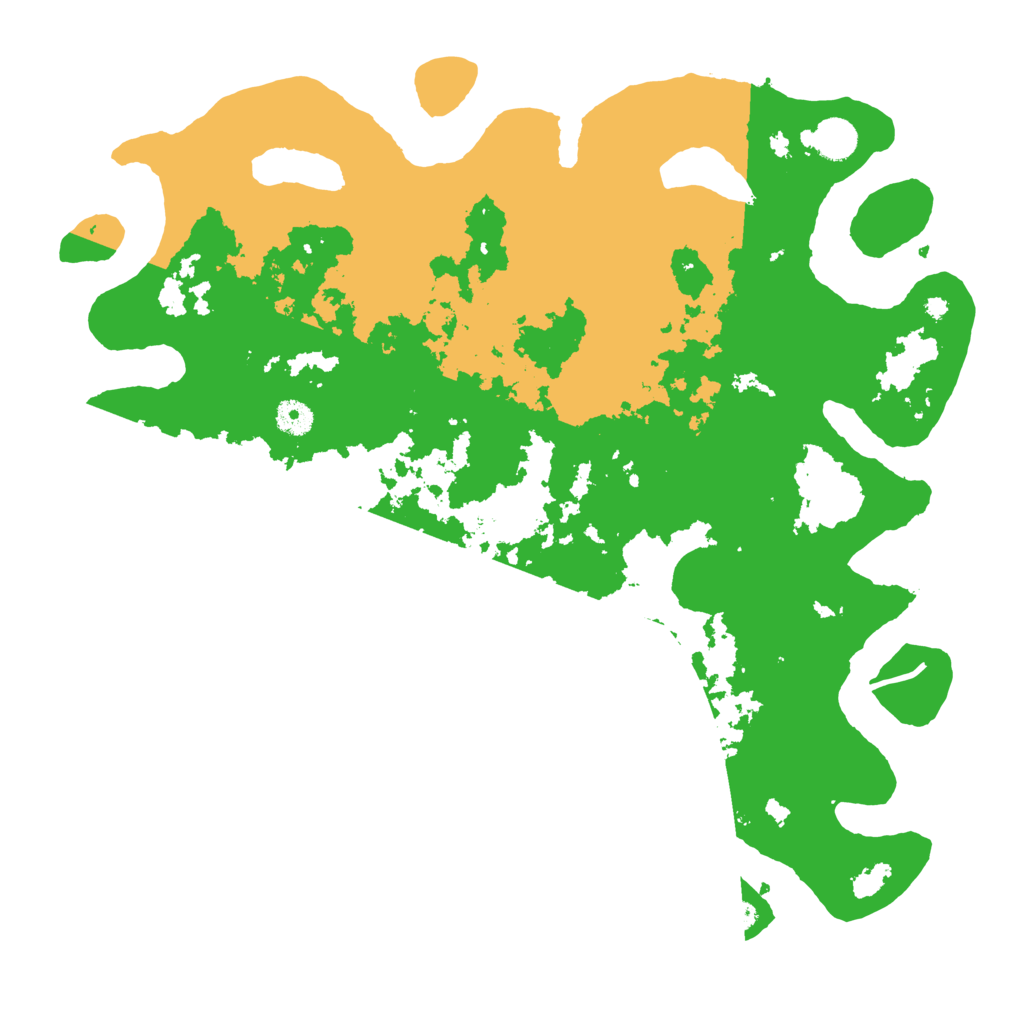 Biome Rust Map: Procedural Map, Size: 4250, Seed: 1189239327