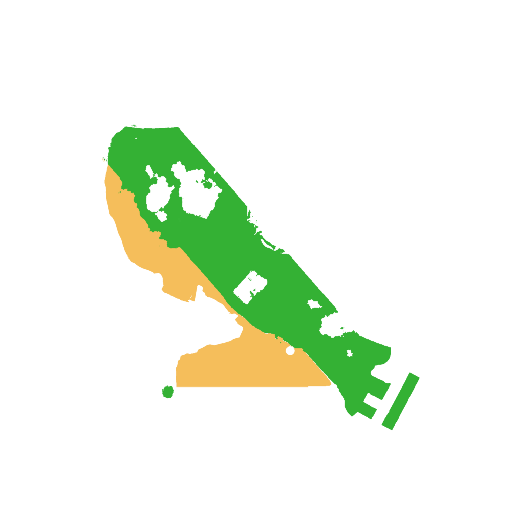 Biome Rust Map: Procedural Map, Size: 1750, Seed: 43343443