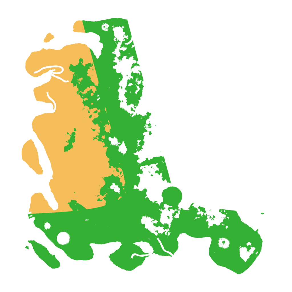 Biome Rust Map: Procedural Map, Size: 4000, Seed: 1829227203