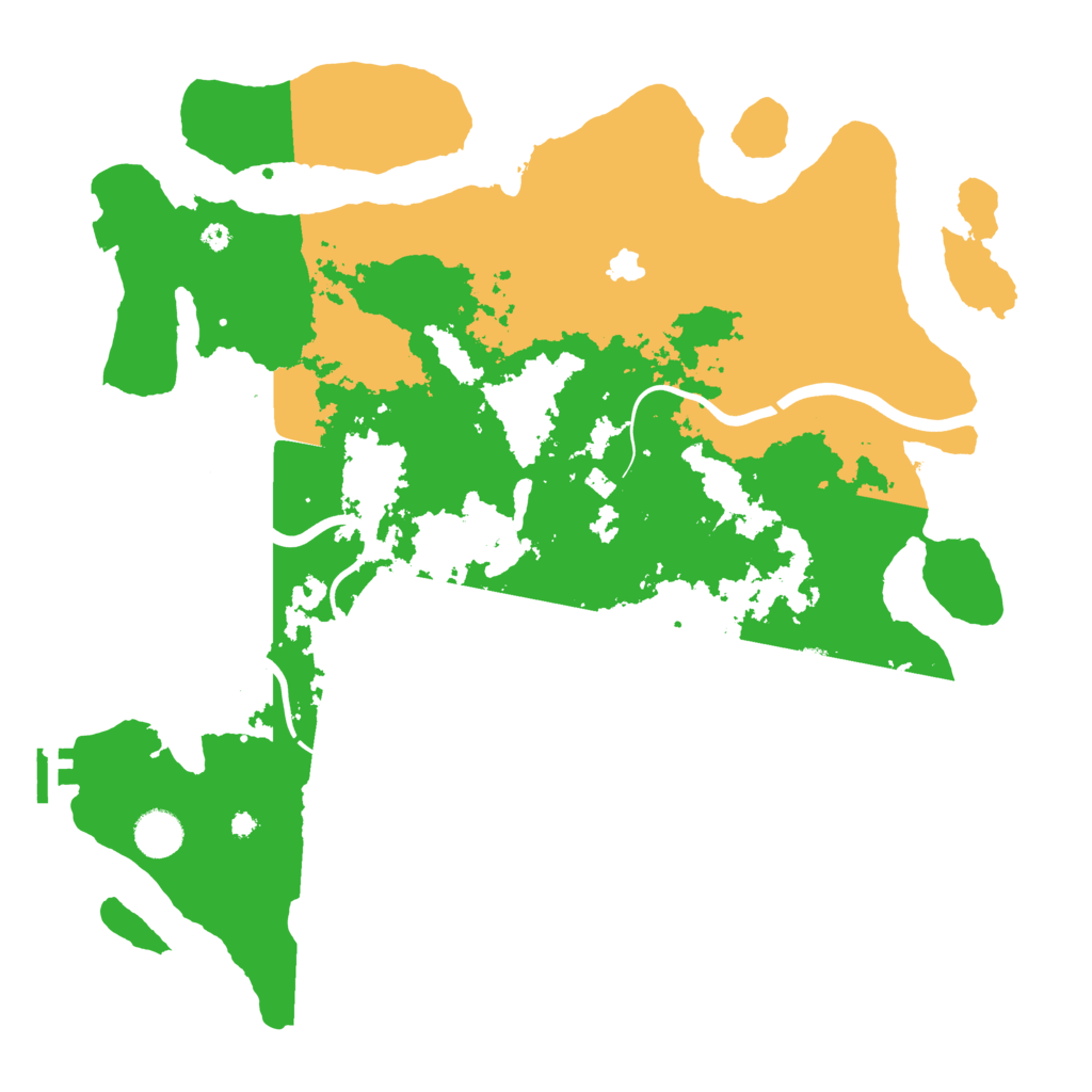 Biome Rust Map: Procedural Map, Size: 4000, Seed: 5566