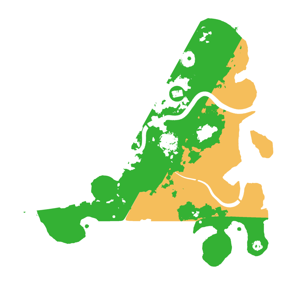 Biome Rust Map: Procedural Map, Size: 3000, Seed: 654869