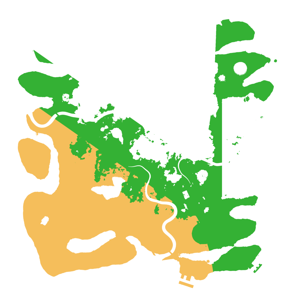 Biome Rust Map: Procedural Map, Size: 4000, Seed: 1177256565