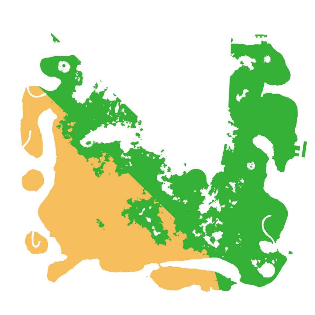 Biome Rust Map: Procedural Map, Size: 4000, Seed: 1542467331